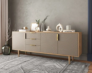 Комод "Line" удлиненный R25/beige в интернет-магазине в Санкт-Петербурге