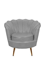 Низкое кресло ракушка Pearl Grey V2 в интернет-магазине в Санкт-Петербурге
