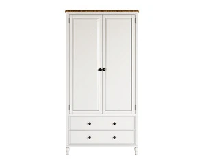 купить красивый Шкаф двухстворчатый "Odri" с ящиками арт od2127KR в Санкт-Петербурге