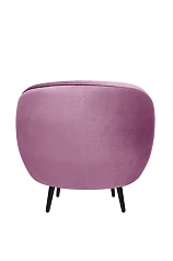 Мягкое кресло Small Benee Pink на черных ножках в интернет-магазине в Санкт-Петербурге