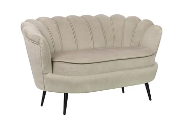 Дизайнерский диван Pearl Double Taupe на черных ножках в интернет-магазине в Санкт-Петербурге