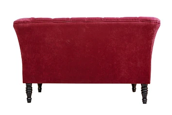 фото Прямой двухместный диван Dalena Vine красный в Санкт-Петербурге