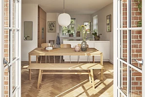 СКАМЬЯ HUBSCH ИЗ ДУБА в интернет-магазине в Санкт-Петербурге