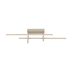 901886 Светодиодный настенно-потолочный светильник TREPILIANO, 20W(LED), 3000K, 2500lm, алюминий, сталь, песочный, белый в интерьере в Санкт-Петербурге