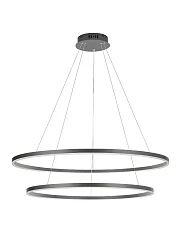 Люстра Orblaze 2 rings 1000 black в Санкт-Петербурге