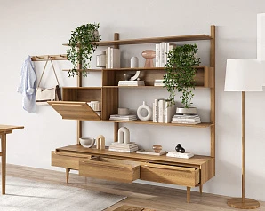 купить Стеллаж "Bruni" с ящиками арт BR-20 в Санкт-Петербурге