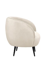 заказать Мягкое кресло Benee Beige на черных ножках в Санкт-Петербурге
