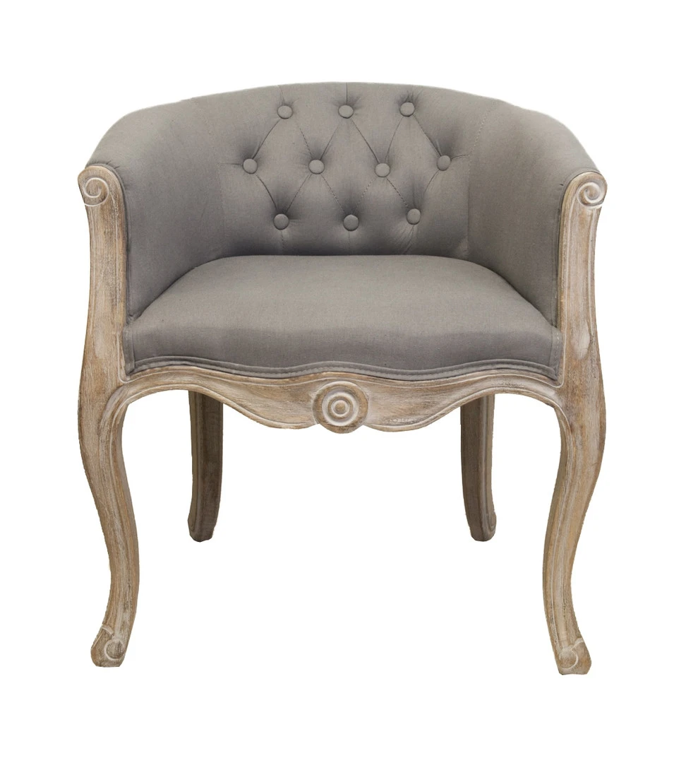стильное Низкое кресло ретро Kandy Grey в Санкт-Петербурге