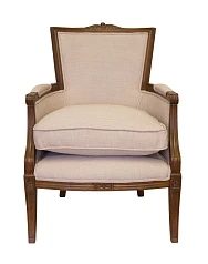 стильное Мягкое полукресло с подлокотниками Tous Beige в Санкт-Петербурге