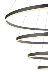 Люстра Orblaze 4 rings 1000 black в Санкт-Петербурге