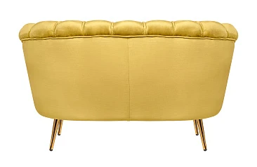 Дизайнерский двухместный диван Pearl Double Yellow на заказ в интернет-магазине в Санкт-Петербурге