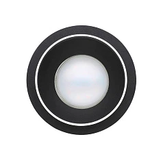 купить 900453 Встраиваемый светильник CAROSSO, 35W (GU10), ?93, алюминий, черный, белый в интернет-магазине в Санкт-Петербурге