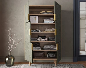 фото Большой комод с шестью дверками "Line" R20/browngrey в Санкт-Петербурге
