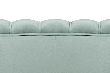 заказать Диван ракушка для гостиниц Pearl Triple Green на черных ножках в Санкт-Петербурге