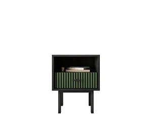 Тумбочка с нижним ящиком "Emerson" арт EM17/green/L на заказ в Санкт-Петербурге