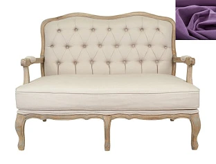 купить Прямой диван модерн Yareli фиолетовый в Санкт-Петербурге