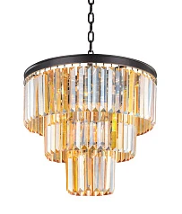 Люстра Odeon 3 Rings Amber на заказ в интернет-магазине в Санкт-Петербурге