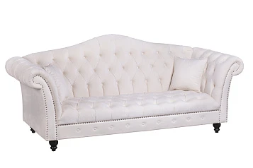 Диван с высокой спинкой Calee Beige в интернет-магазине в Санкт-Петербурге