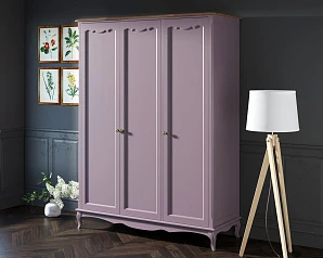 купить красивый Шкаф Leontina Lavanda для одежды трехстворчатый арт ST9327/3L в Санкт-Петербурге