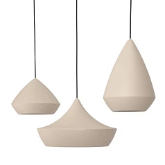 заказать стильные 390269 Люстра TORREMOLINOS, 3X28W (E27), L930, B365, H1500, сталь, черный/сталь, песочный в Санкт-Петербурге