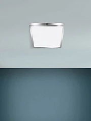 красивые 30894 Накладной светильник FUEVA 5, LED 20,5W, 2500lm, IP44, L285, B285, H30, сталь/пластик, белый в Санкт-Петербурге