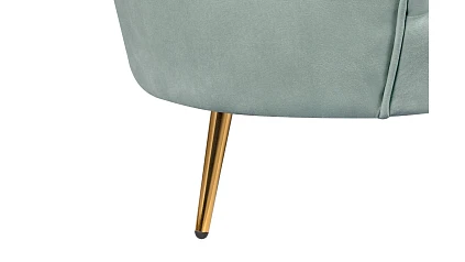 Комплект кресел и дивана ракушка Pearl Triple Green в Санкт-Петербурге