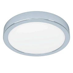 стильные 900641 Накладной светильник FUEVA 5, 17W (LED), 3000K, IP44, ?210, сталь, хром / пластик, белый в Санкт-Петербурге