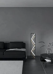 фото 390419 Светод торшер с рег-кой цветовой темп-ры PENELA, 23W(LED) ,2700-6500K, 2300lm, алюминий, сталь, черный, золотой в Санкт-Петербурге