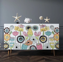 купить красивый Комод с принтом 3 "Berber"  арт BB01/Print_03 в интернет-магазине в Санкт-Петербурге