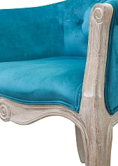 купить Низкое кресло Kandy Blue Velvet в Санкт-Петербурге