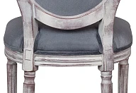 красивый Дизайнерский обеденный стул модерн Volker Old Grey V3 на заказ в Санкт-Петербурге