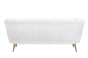 Трехместный диван ракушка для гостиниц Pearl Triple Boucle в Санкт-Петербурге