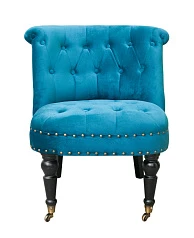 красивое Низкое кресло Aviana Blue Velvet в Санкт-Петербурге