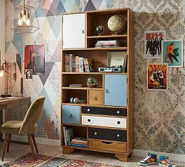 купить стильные Стеллаж "Акварель (Aquarelle)" арт RE-17ETG/4 в Санкт-Петербурге