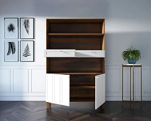 Стеллаж широкий двухстворчатый "Andersen" арт AN17WH в Санкт-Петербурге
