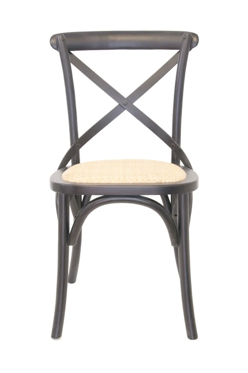 красивый Стул Cross Back Black на заказ в Санкт-Петербурге