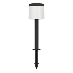 фото 901077 Ландшафтный светильник на солнечной батарее с датчиком движения PANTETE, 7,5W (LED), 3000K, 1000lm, IP65, H650, пластик, чёрный/пластик, белый в интерьере в Санкт-Петербурге