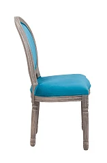 Стул Volker Blue Velvet в интерьере в Санкт-Петербурге