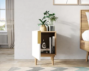 купить Тумбочка с дверкой "Line" LN08/GR1/beige в интернет-магазине в Санкт-Петербурге