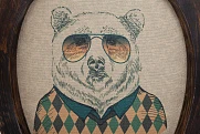 Стул Volker Brown Bear V2 в интерьере в Санкт-Петербурге