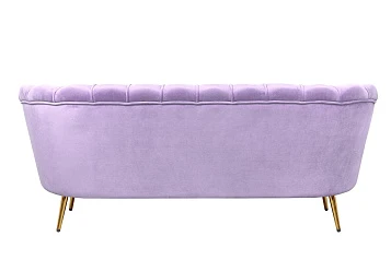 Диван ракушка для гостиниц Pearl Triple Purple в интернет-магазине в Санкт-Петербурге