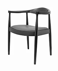 красивый Мягкий стул с подлокотниками Carlo Black в интернет-магазине в Санкт-Петербурге