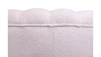 Низкое кресло ракушка Pearl Pink Boucle на черных ножках в Санкт-Петербурге