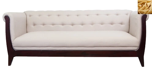 Классический диван Delvin цвет желтый на заказ в интернет-магазине в Санкт-Петербурге