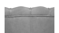 купить Низкое кресло ракушка Pearl Grey V2 на черных ножках в Санкт-Петербурге
