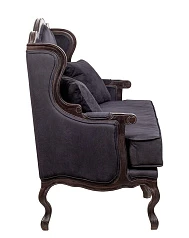 Двухместный дизайнерский диван Brody Double Black в интернет-магазине в Санкт-Петербурге