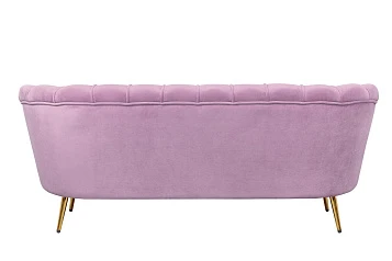 Диван ракушка Pearl Triple Pink в интерьере в Санкт-Петербурге