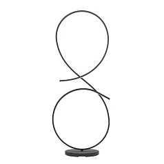 купить красивые 901271 Светод торшер SERPINS, 20W(LED), алюминий, сталь, черный, пластик, белый, 3000K, 2500lm в Санкт-Петербурге