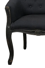 Двухместный дизайнерский диван Kandy Double Black Old в интернет-магазине в Санкт-Петербурге