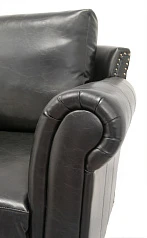 заказать Дизайнерский кожаный диван лофт Toren в Санкт-Петербурге